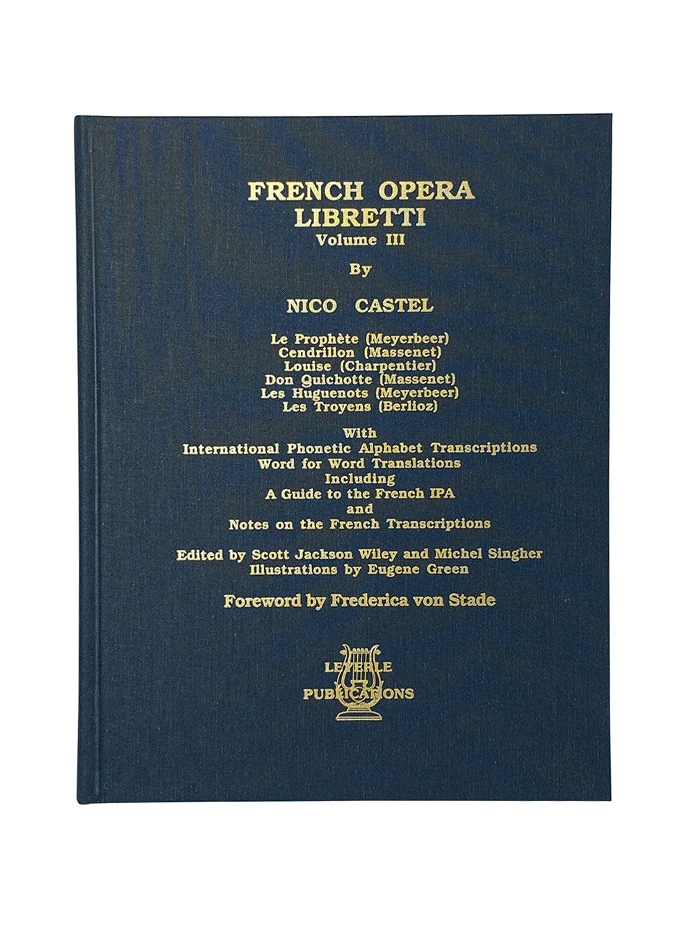 French Opera Libretti Volume 3 (Leyerle Publications) cover