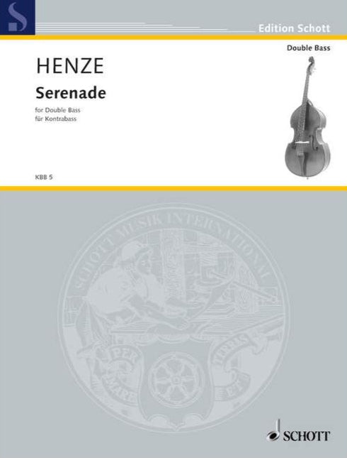 Henze Serenade for double bass