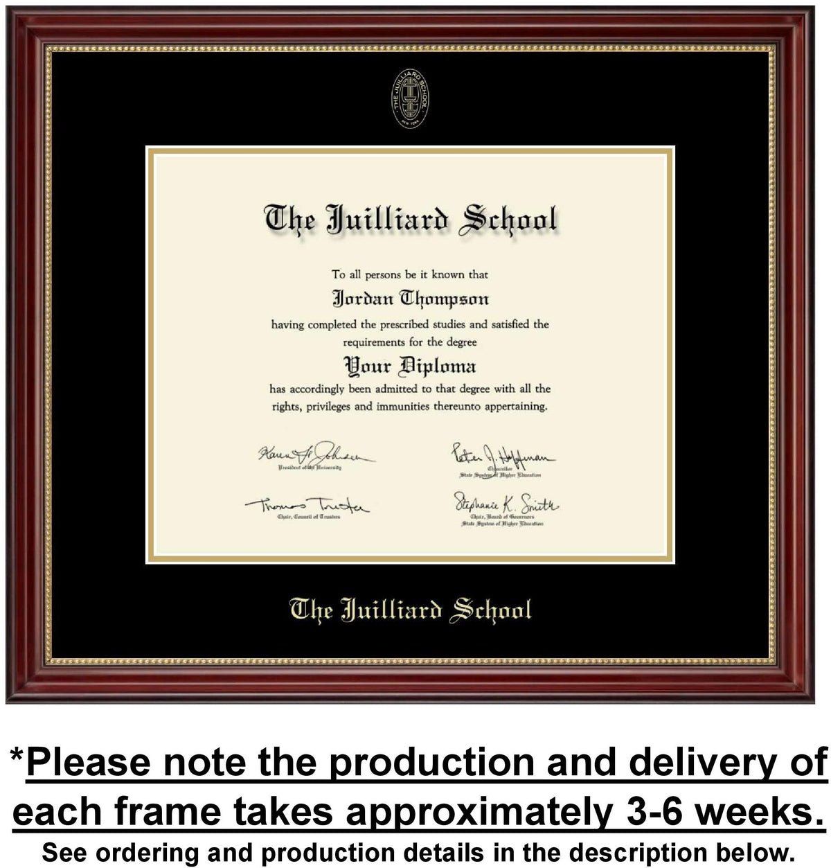 Diploma Frame: Juilliard Kensington Gold (431343)*