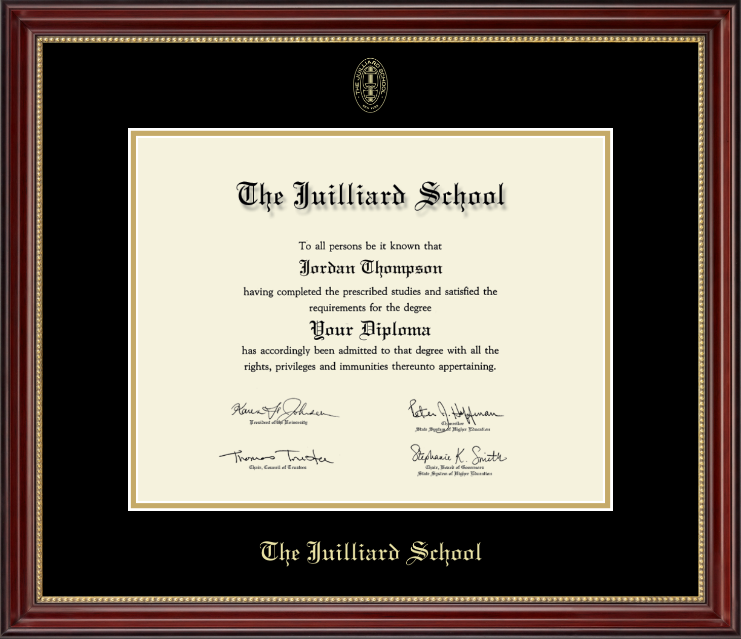 Diploma Frame: Juilliard Kensington Gold (431343)*