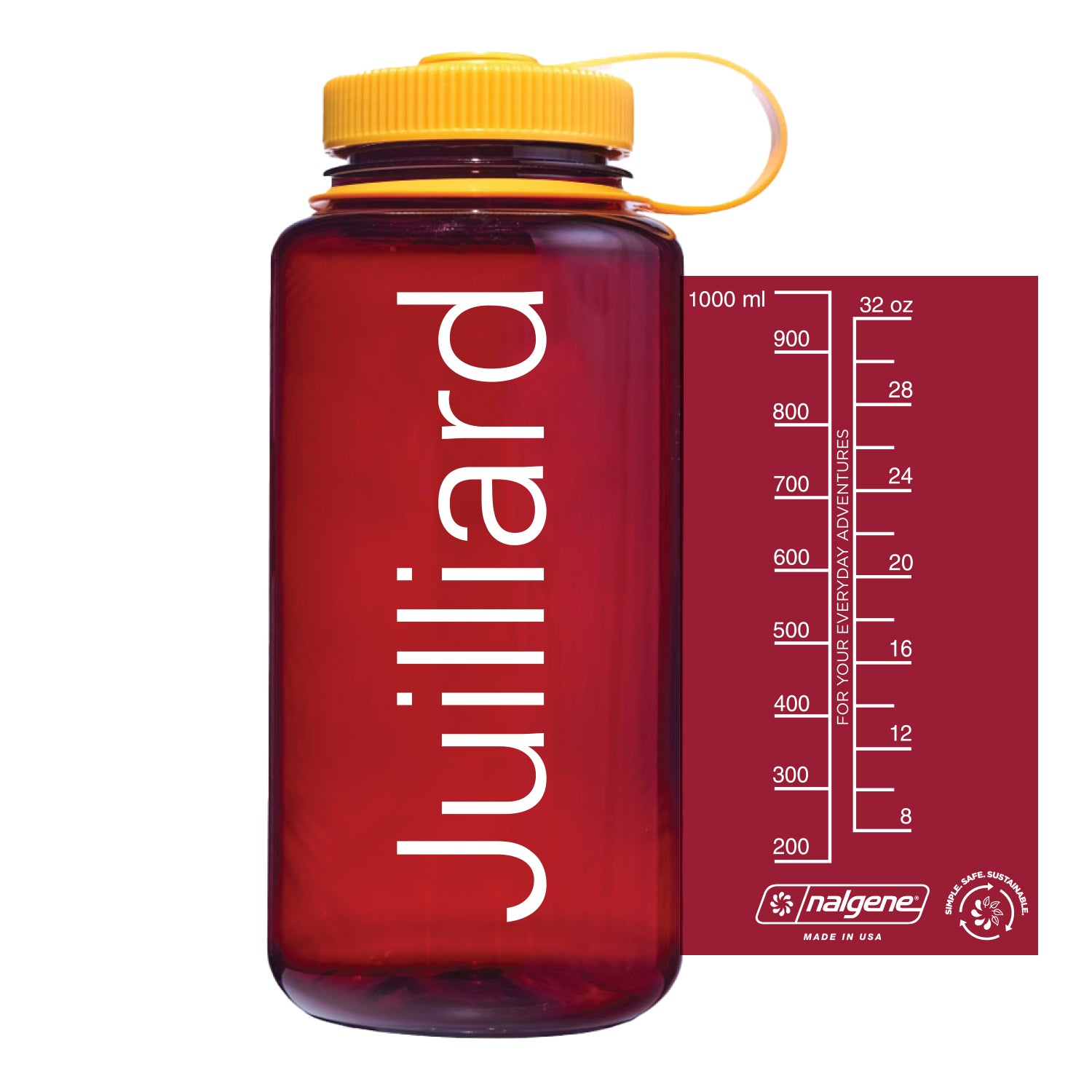 Water bottle: Juilliard Nalgene