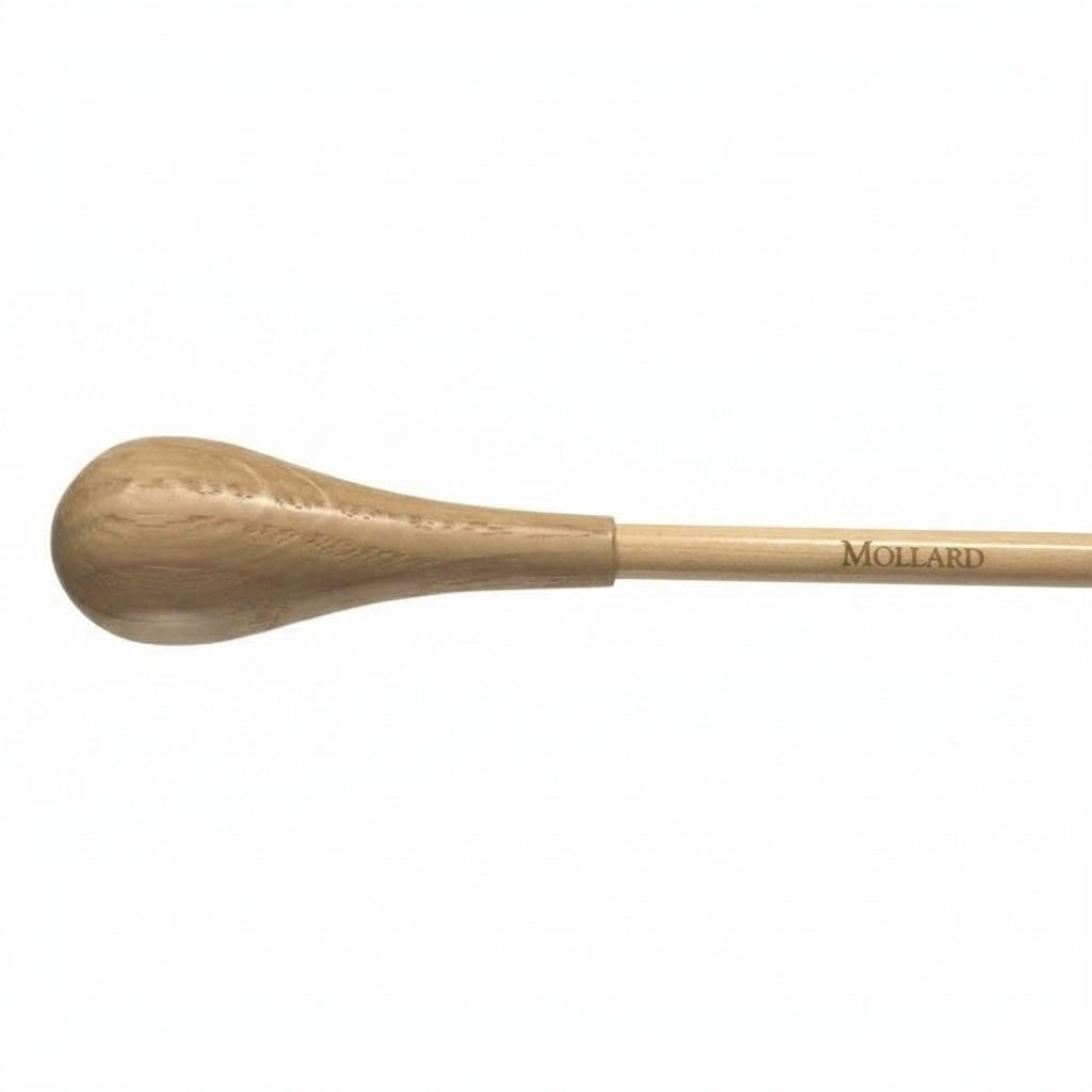 Mollard S Series baton with white oak handle and natural shaft