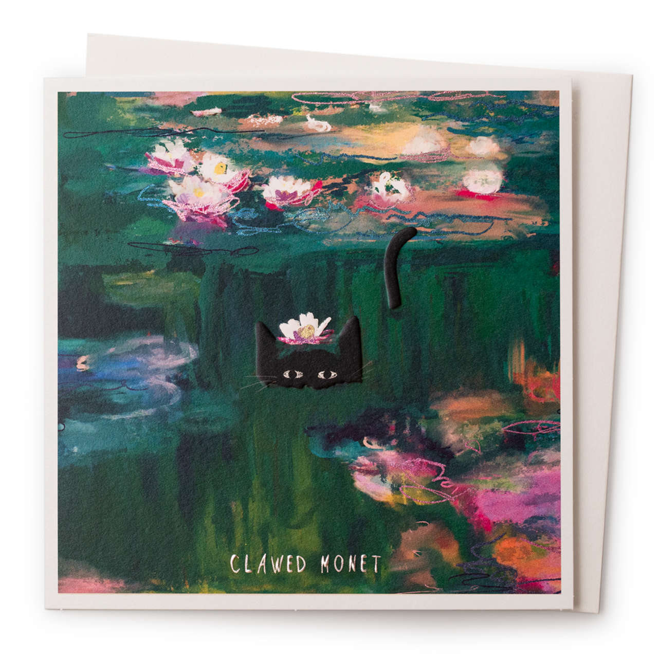 Card: Clawed Monet (Blank inside)