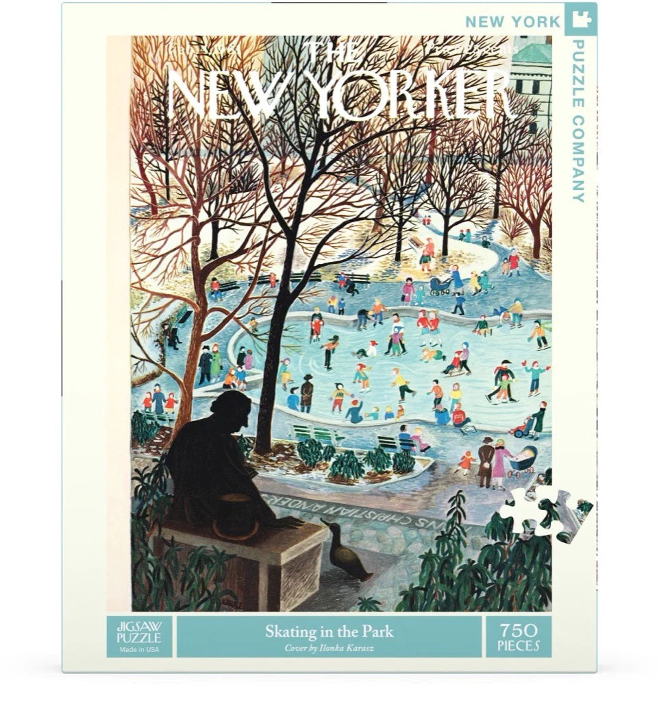 Puzzle: New Yorker - Skating in the Park