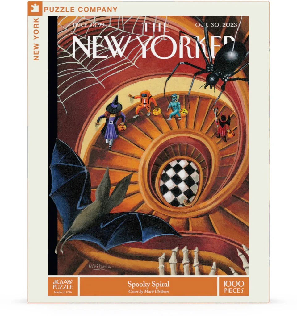 Puzzle: New Yorker - Spooky Spiral (Halloween)