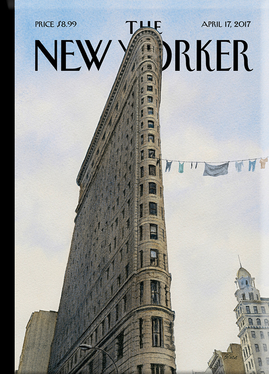 Magnet: Fashion District (Flat Iron Building)- New Yorker Cover