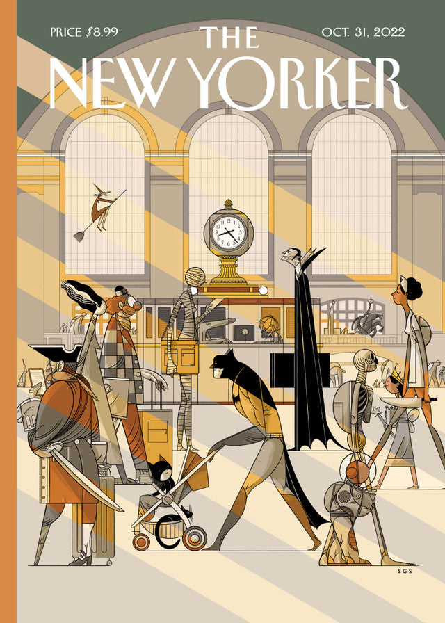 Card: Old Haunts - New Yorker (Blank Inside)