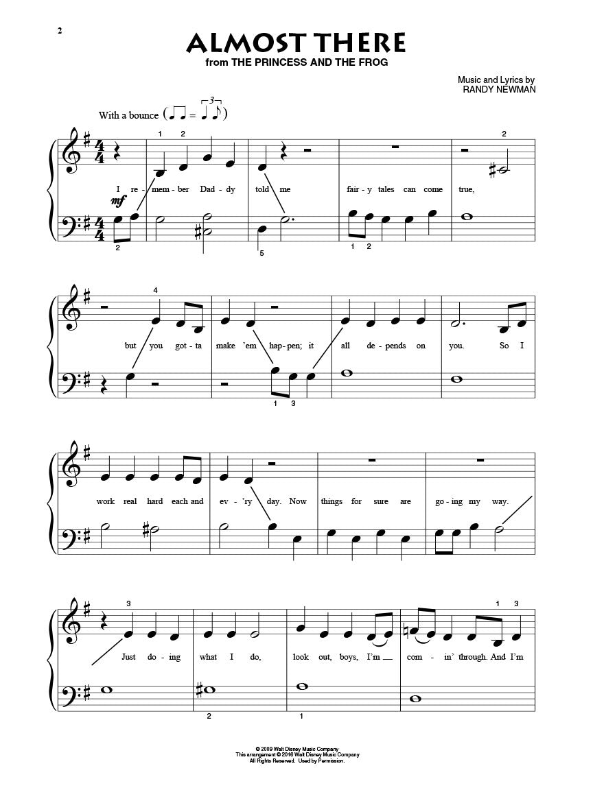 Contemporary Disney Solos - Beginning Piano Solos