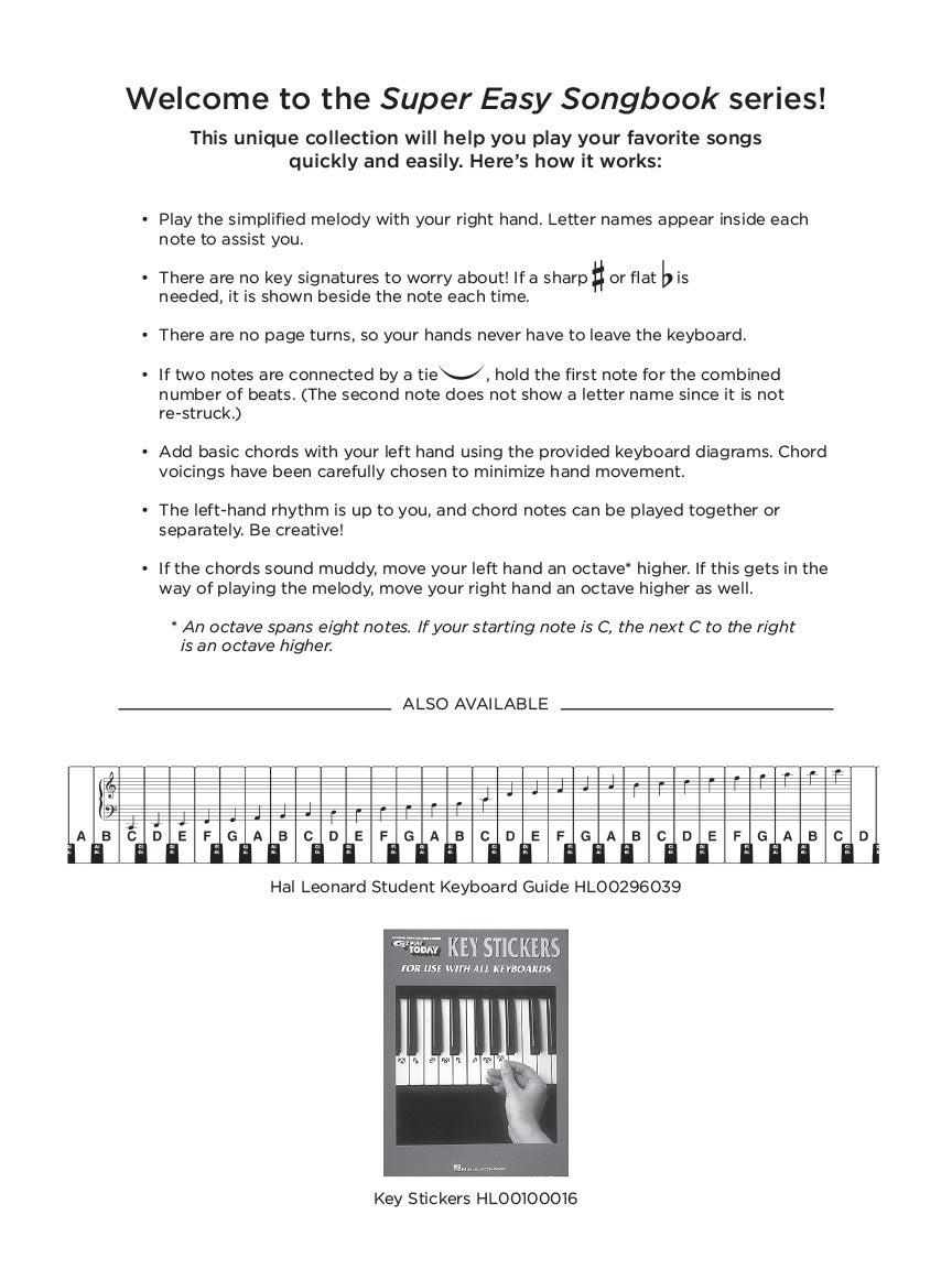 Hymns - Super Easy Songbook