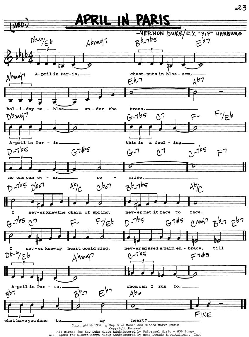 Real Vocal Book, The - Volume 1, Low Voice