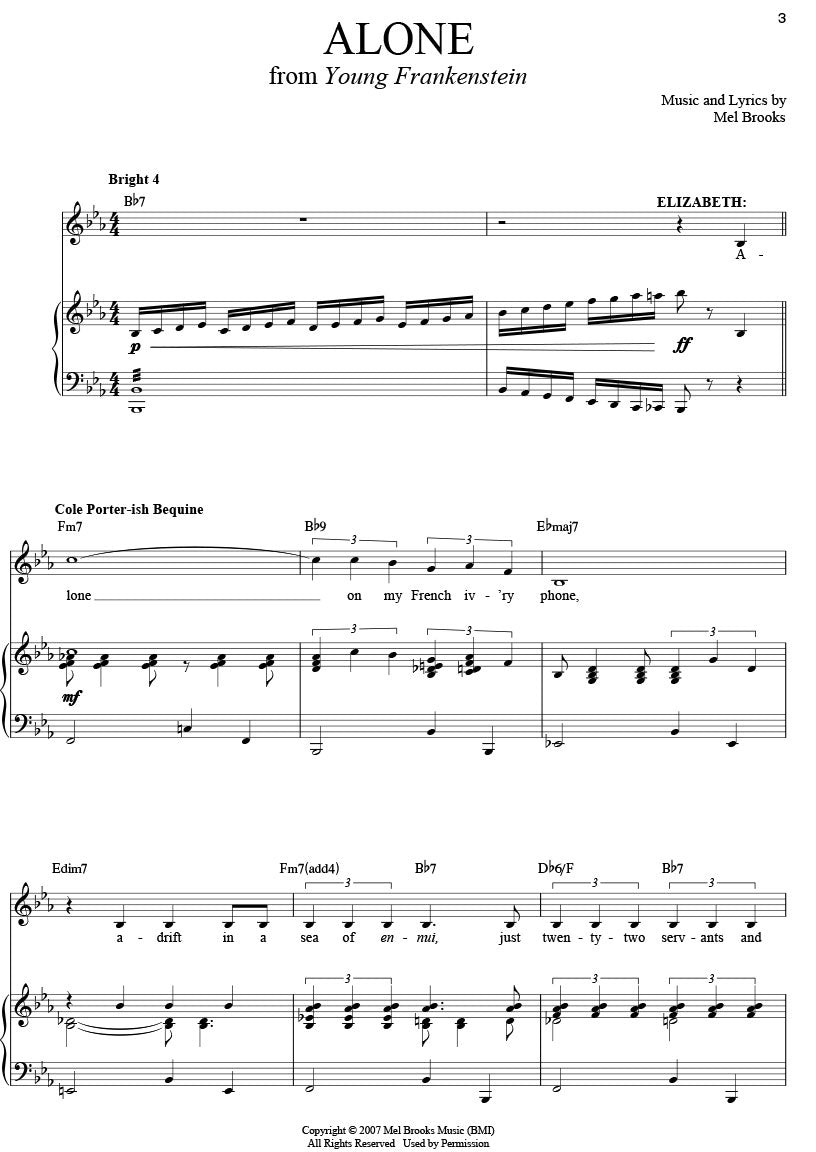 Theatre and Cabaret Comedy Songs