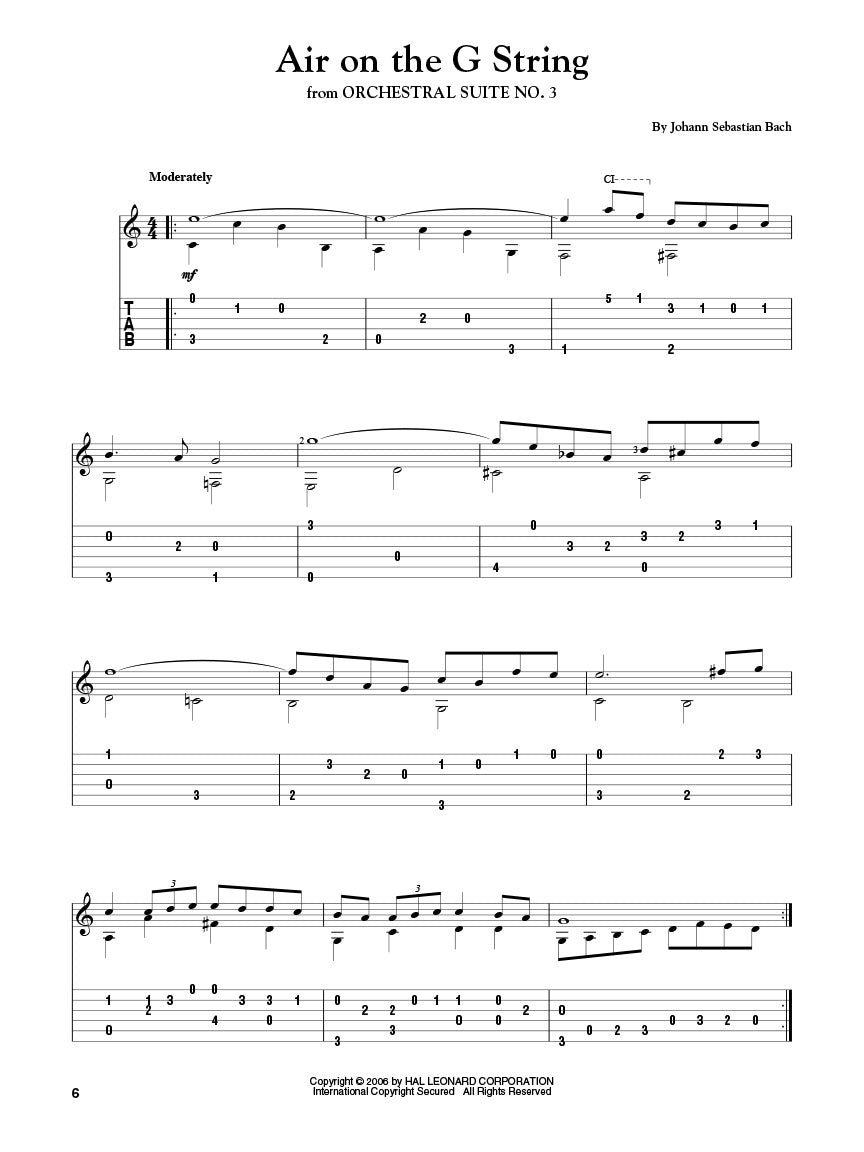 Wedding Songs for Classical Guitar