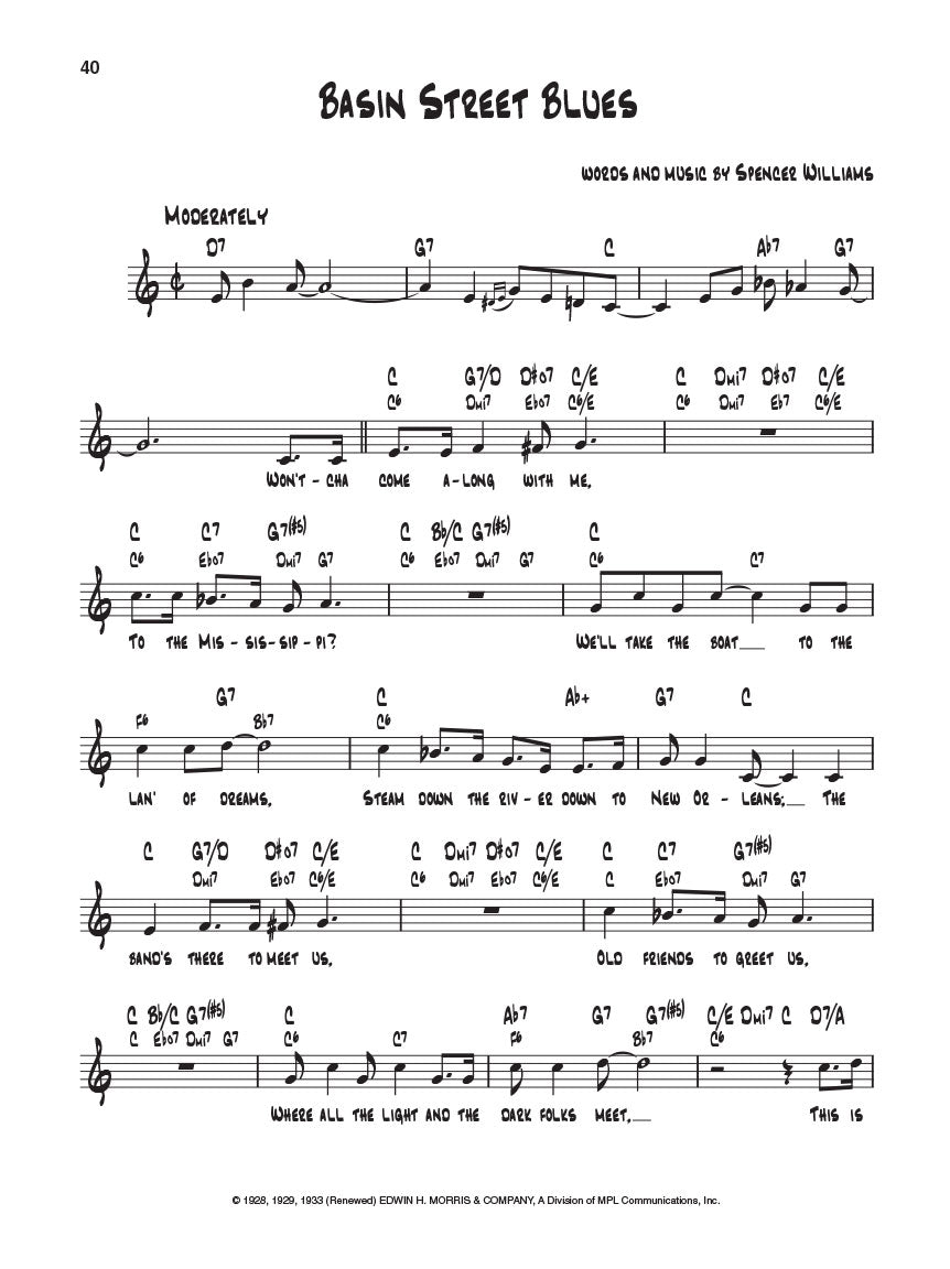 Hal Leonard Real Jazz Standards Fake Book