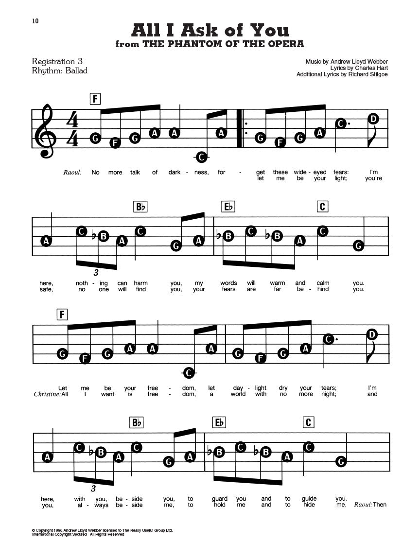 Best Broadway Songs Ever - E-Z Play Today Vol. 203