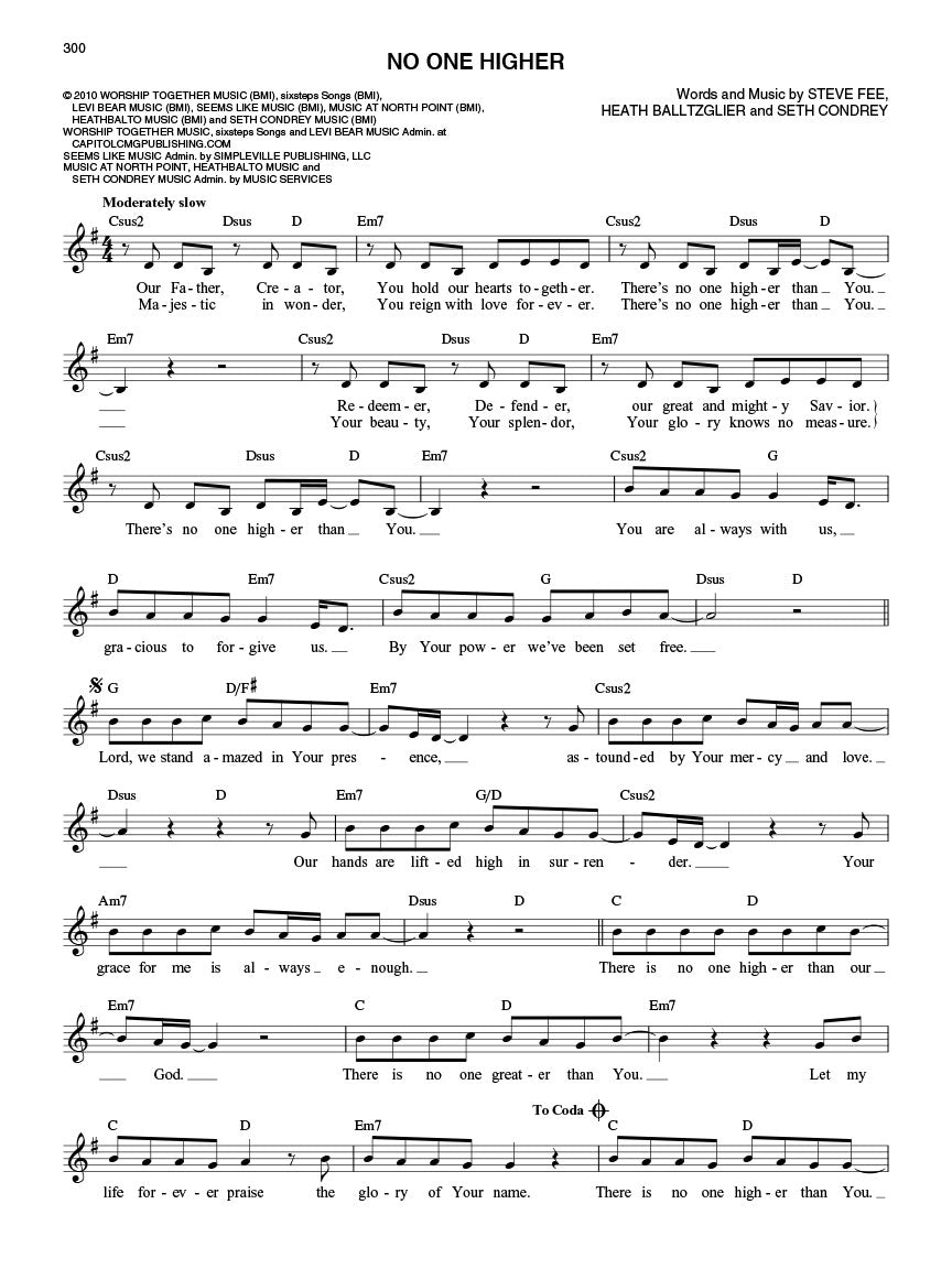 Praise & Worship Fake Book - 2nd Edition