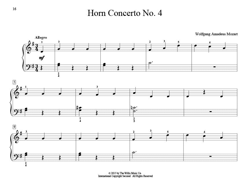 Thompson First Mozart
