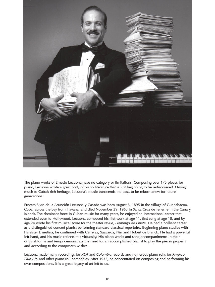 Lecuona's Piano Music: The Complete Thomas Y. Tirino Edition