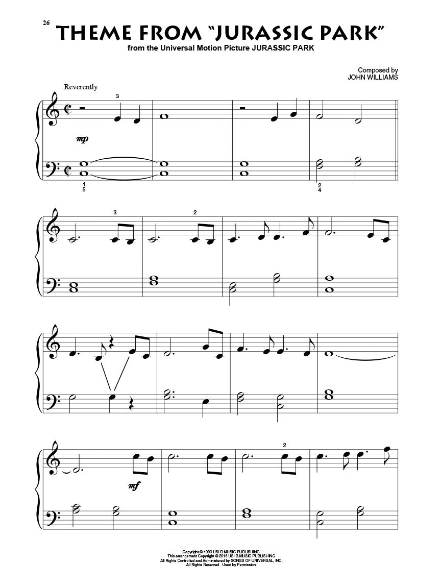 Williams, John - Beginning Piano Solo