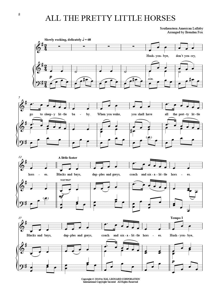 25 Folksong Solos for Children - Vocal/Piano