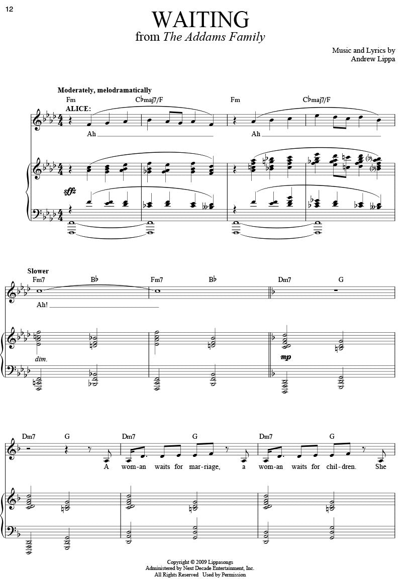 Contemporary Theatre Songs - Soprano