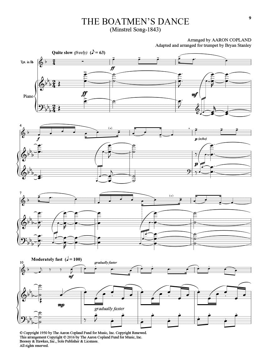 Copland: Old American Songs - Trumpet