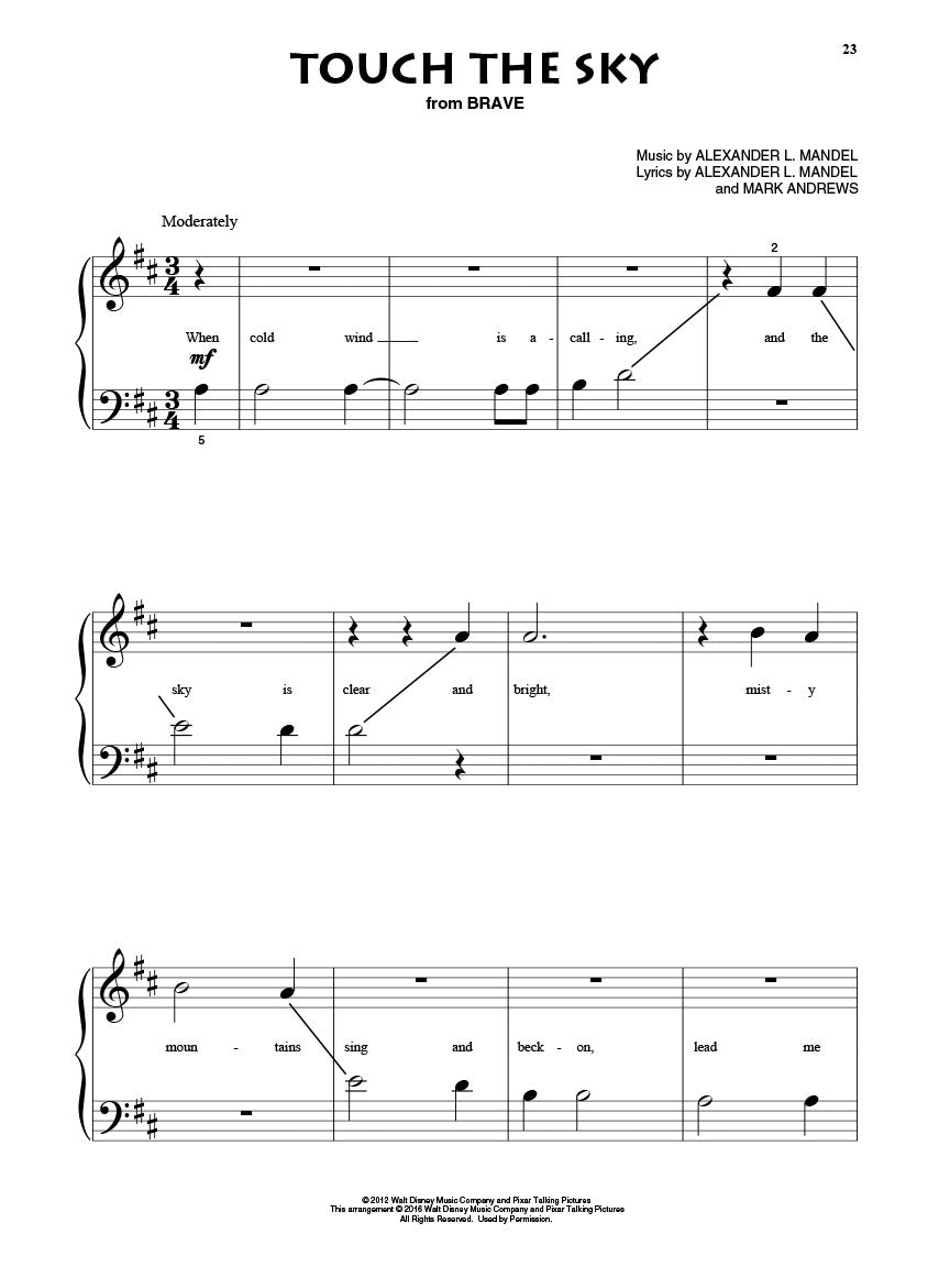 Contemporary Disney Solos - Beginning Piano Solos