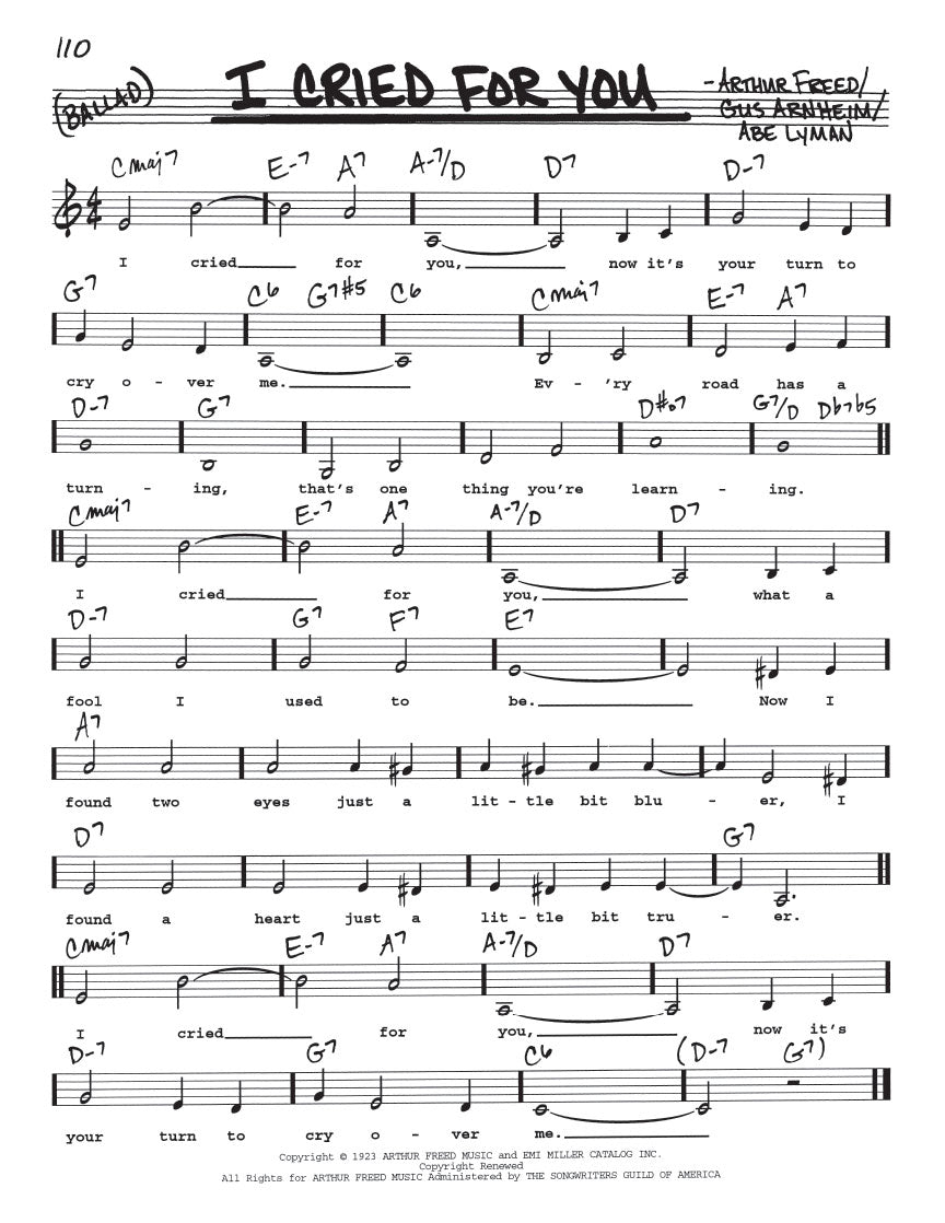 Real Vocal Book, The Volume 2, Low Voice