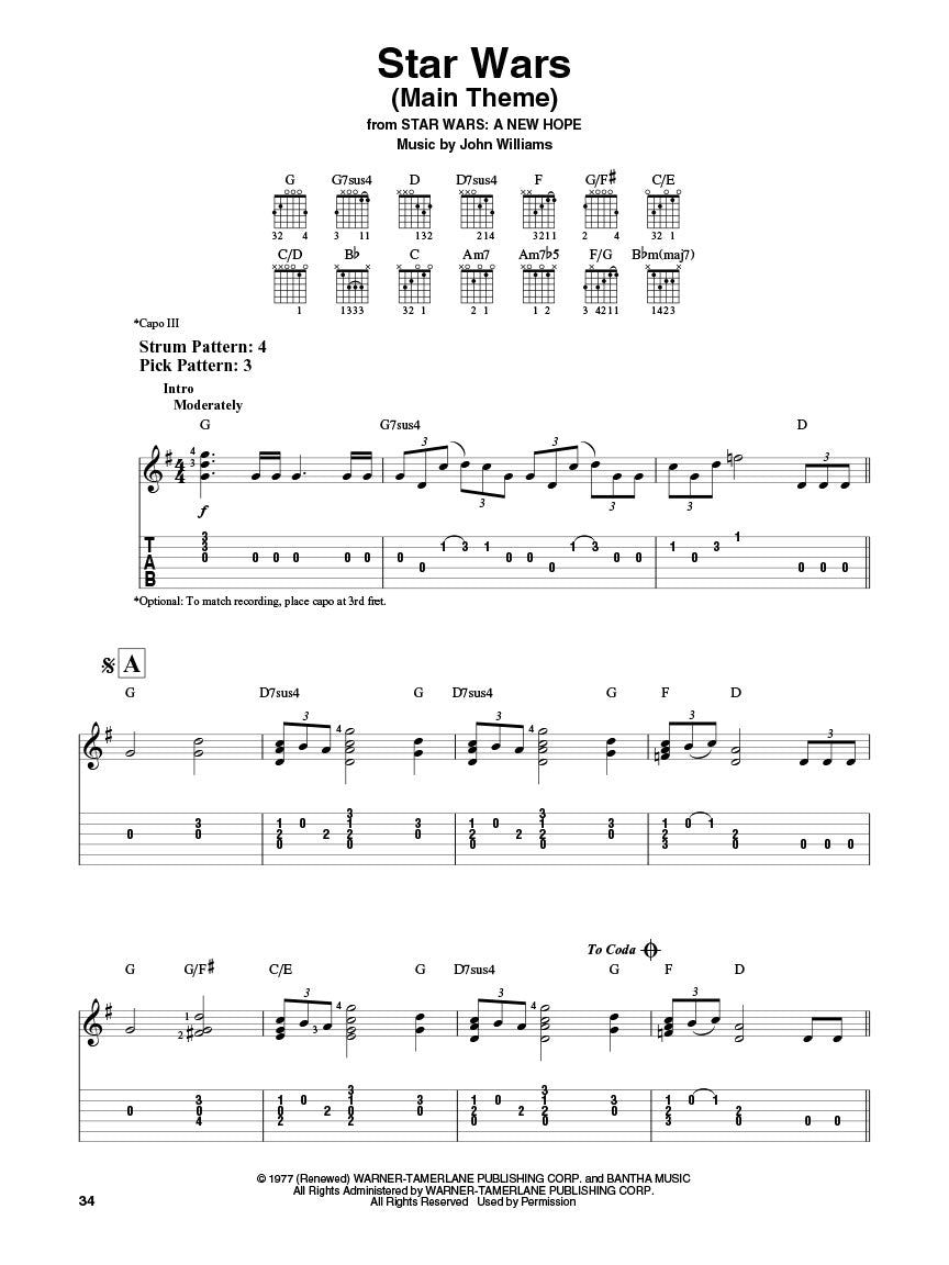 Williams, John - Best of - Easy Guitar with Tab