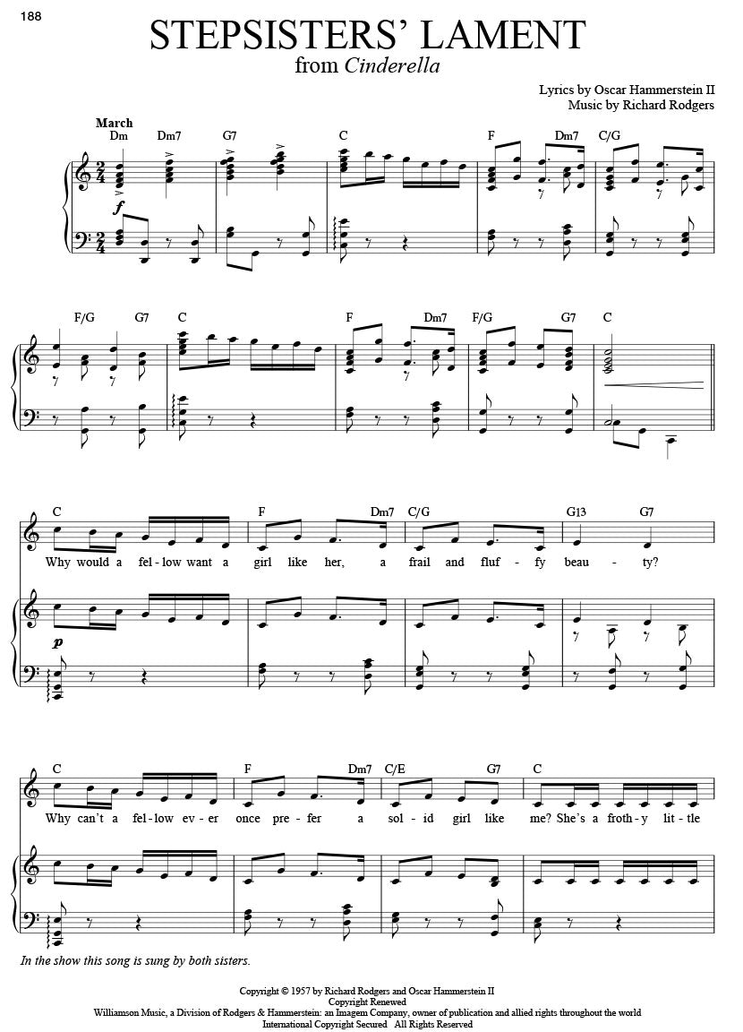 Theatre and Cabaret Comedy Songs