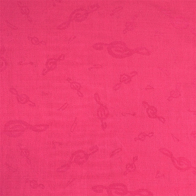 Scarf: Pashmina - Various Colors with Treble Clefs