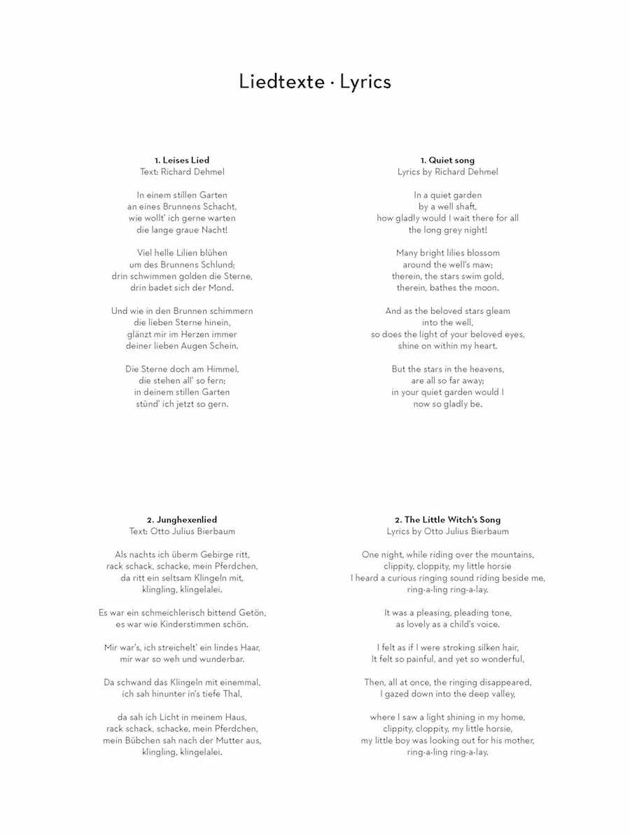 Strauss 5 Songs Op. 39 Voice and Piano