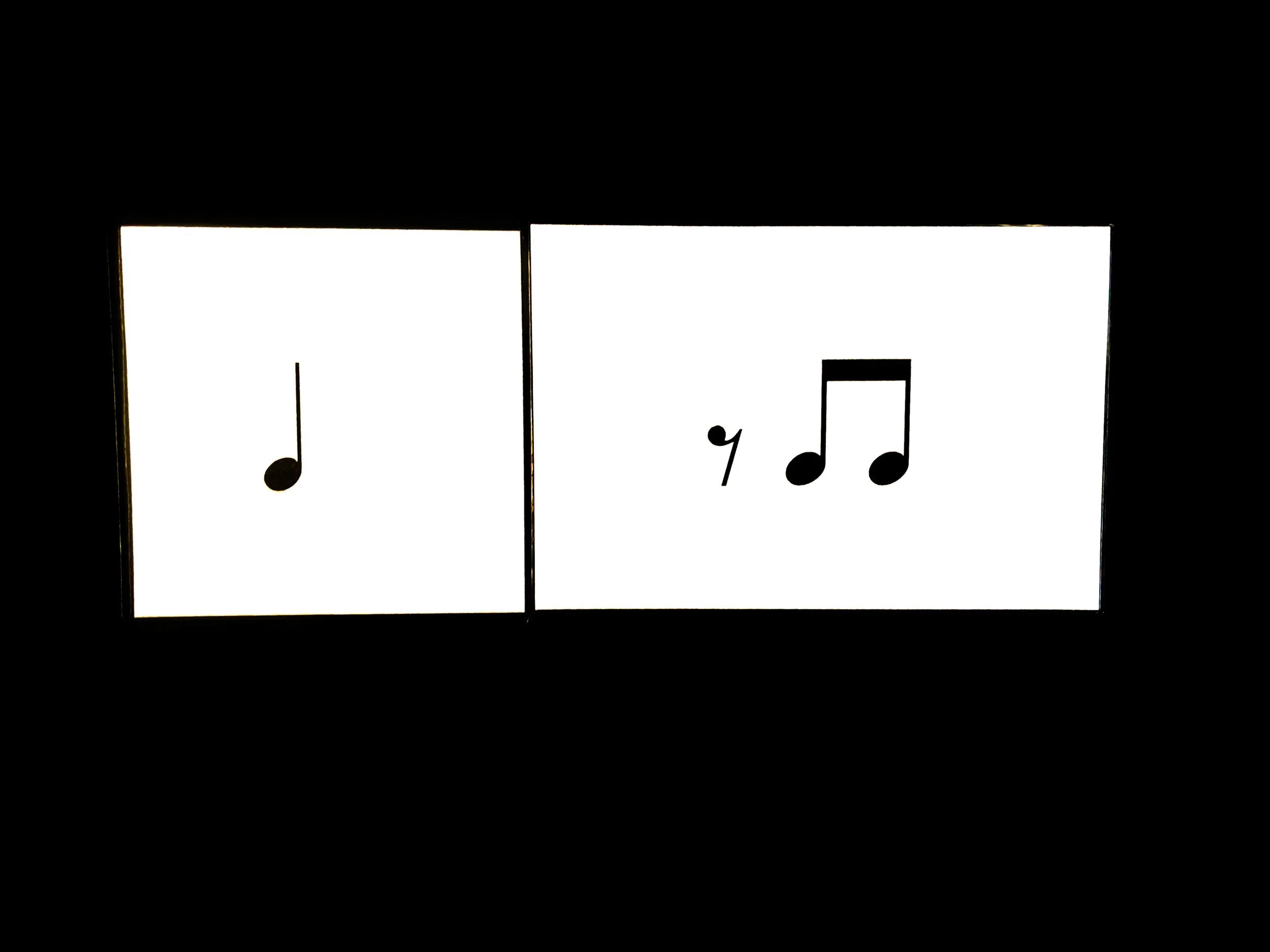 Teaching Aid: Rhythm Cards (Quarter Unit; Simple Meters)