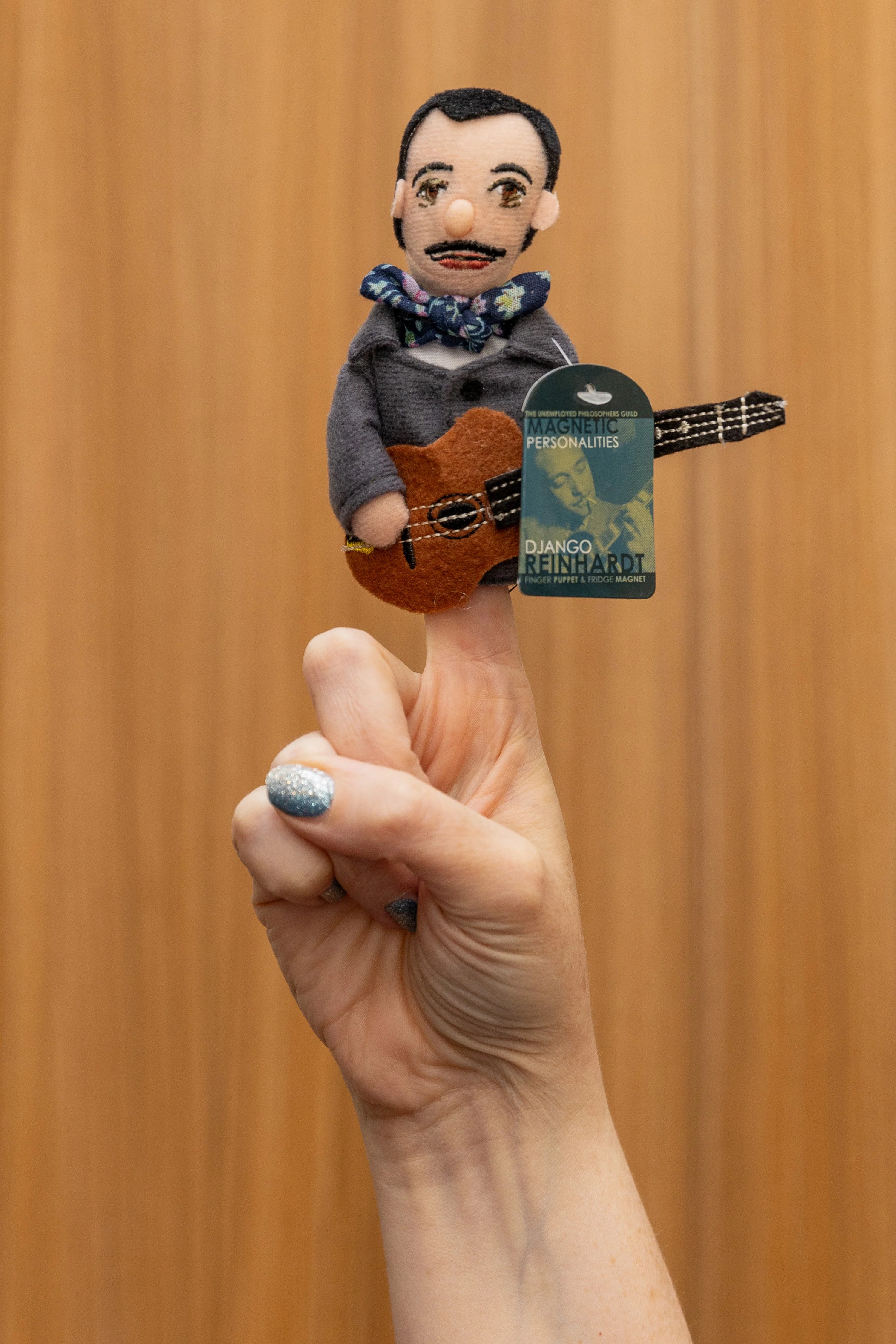 Magnetic Finger Puppet: Django Reinhardt
