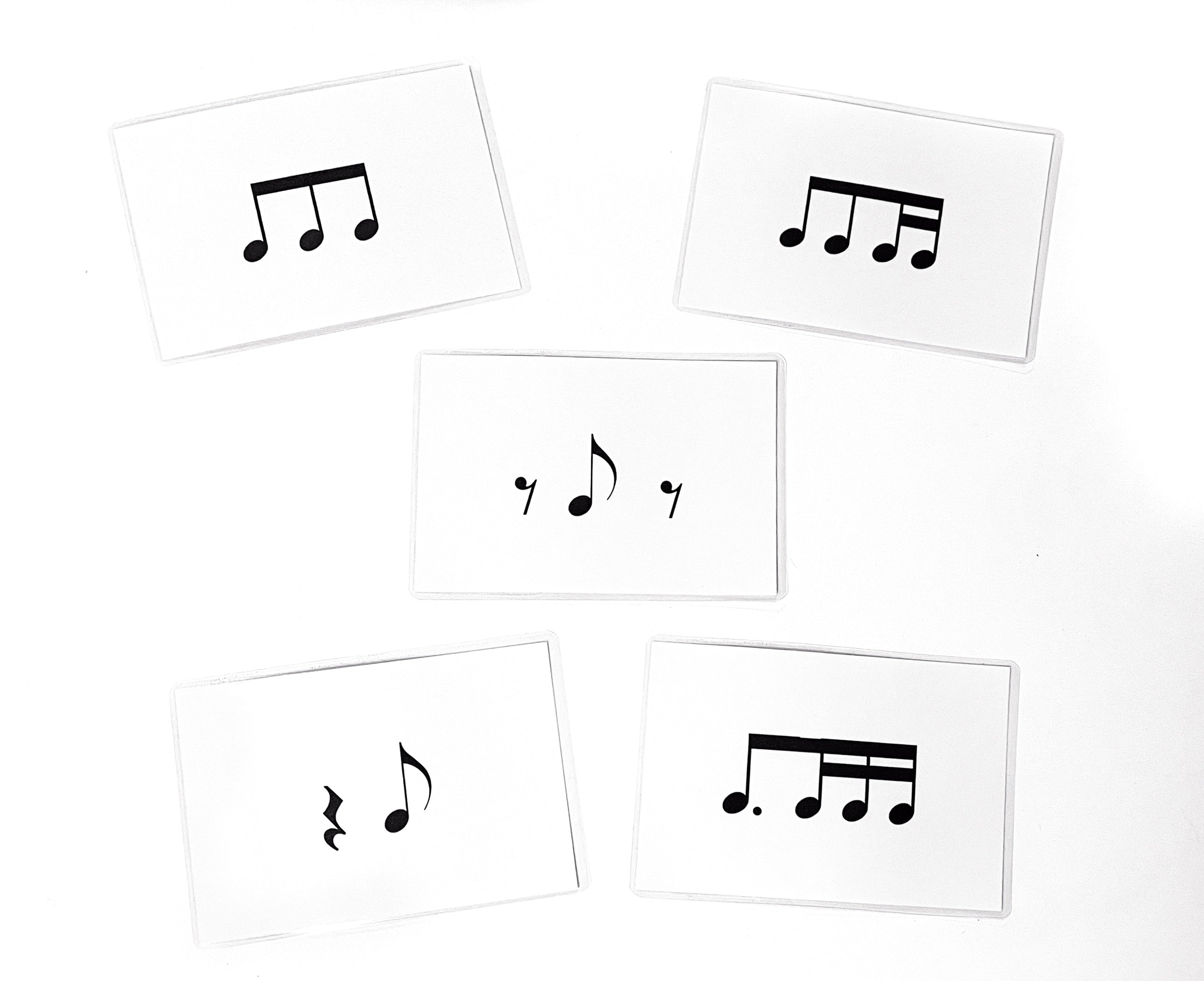 Teaching Aid: Rhythm Cards (Dotted-Quarter Unit)