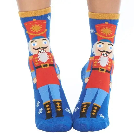 Socks: Nutcracker Slipper Socks
