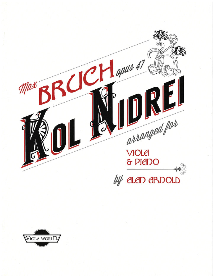 Bruch: Kol Nidrei Viola & Piano