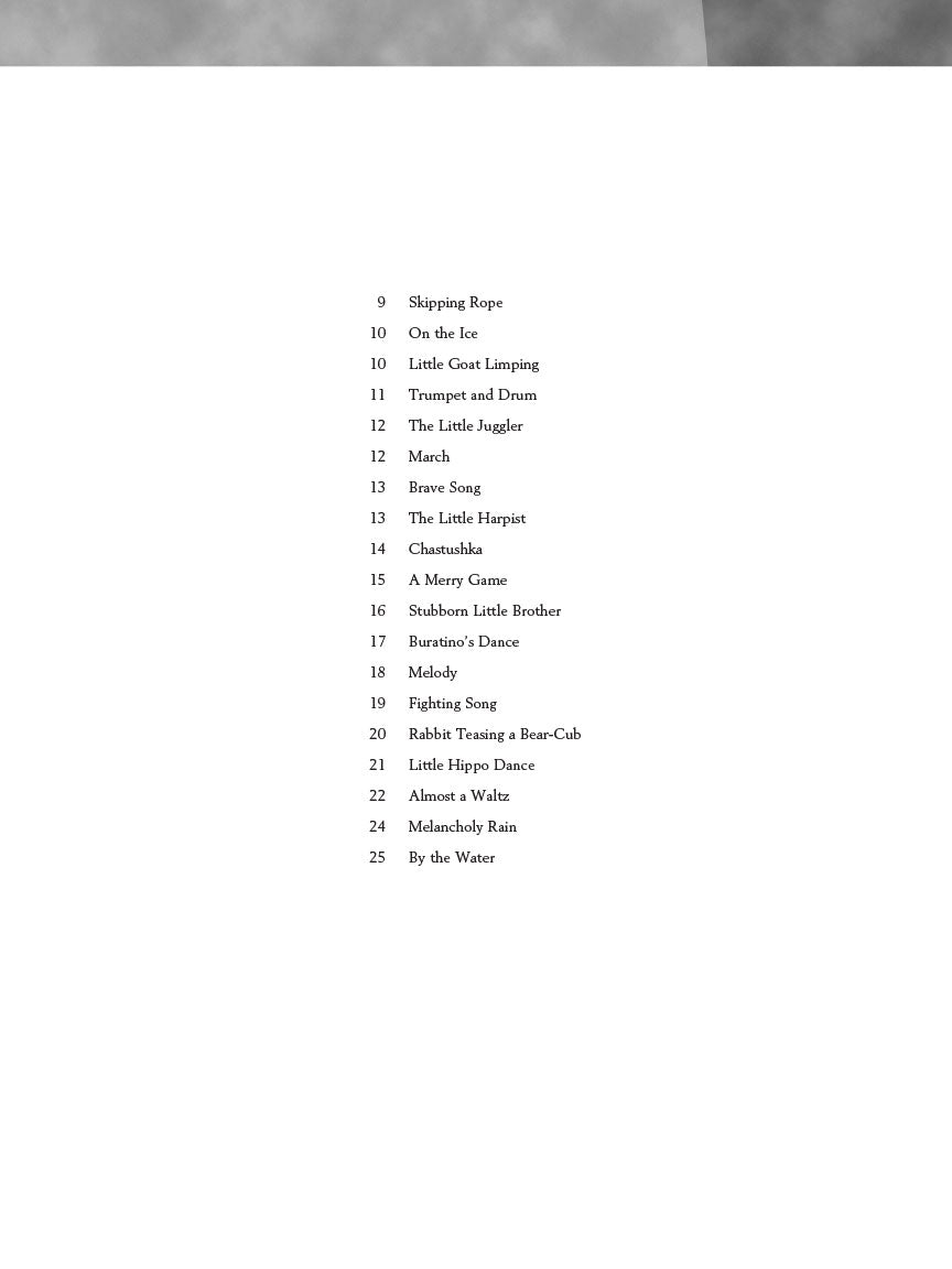 Kabalevsky - 35 Easy Pieces, Op. 89 for Piano - Schirmer Performance Editions