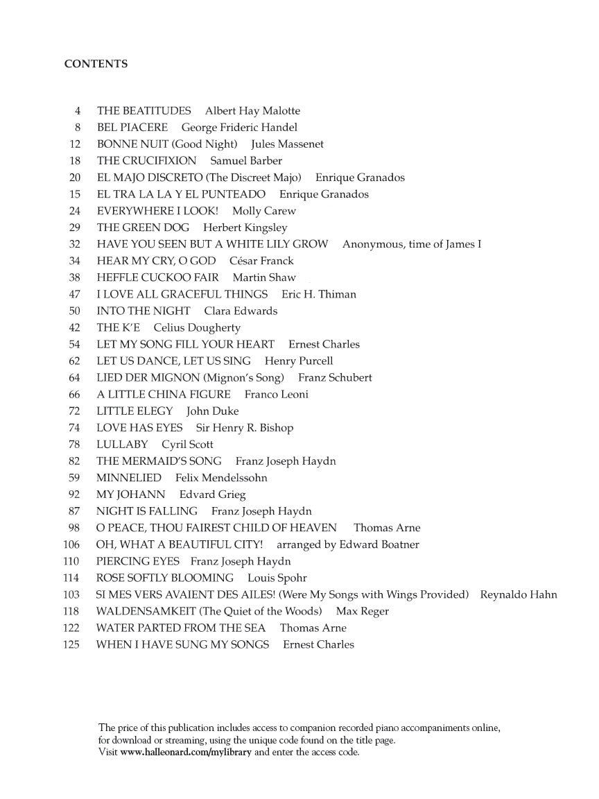 First Book of Soprano Solos, The