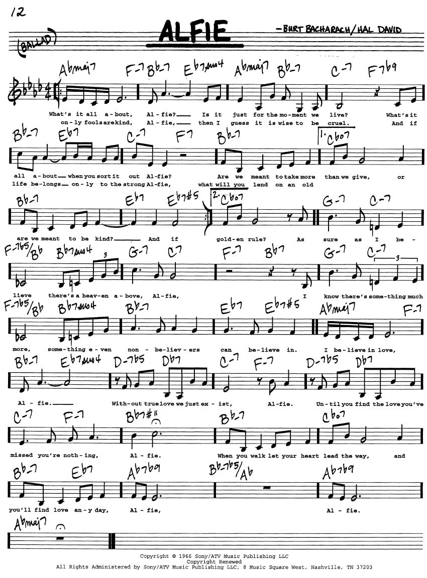 Real Vocal Book, The - Volume 1, Low Voice