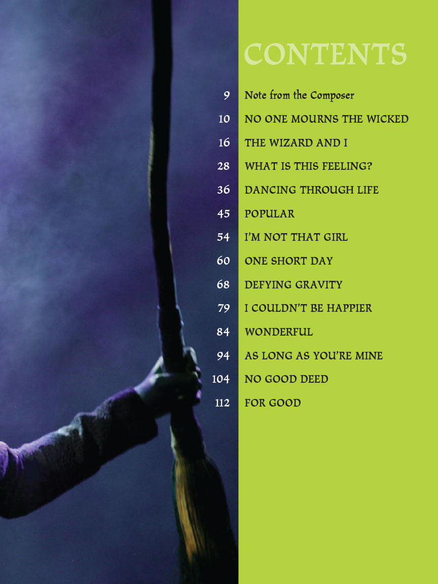 Wicked - Piano/Vocal Selections