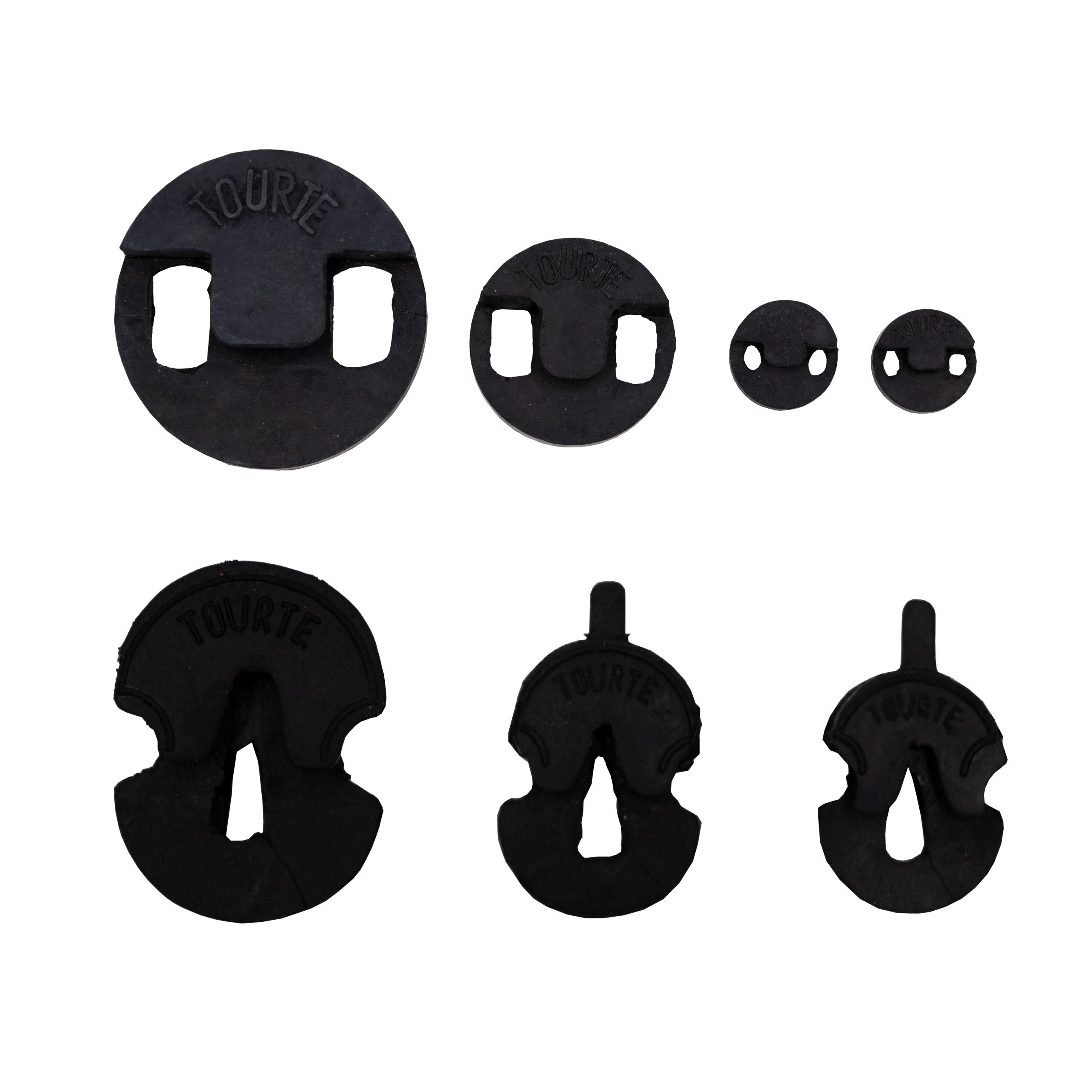 Mute: Tourte Style (2 string or 1 string)