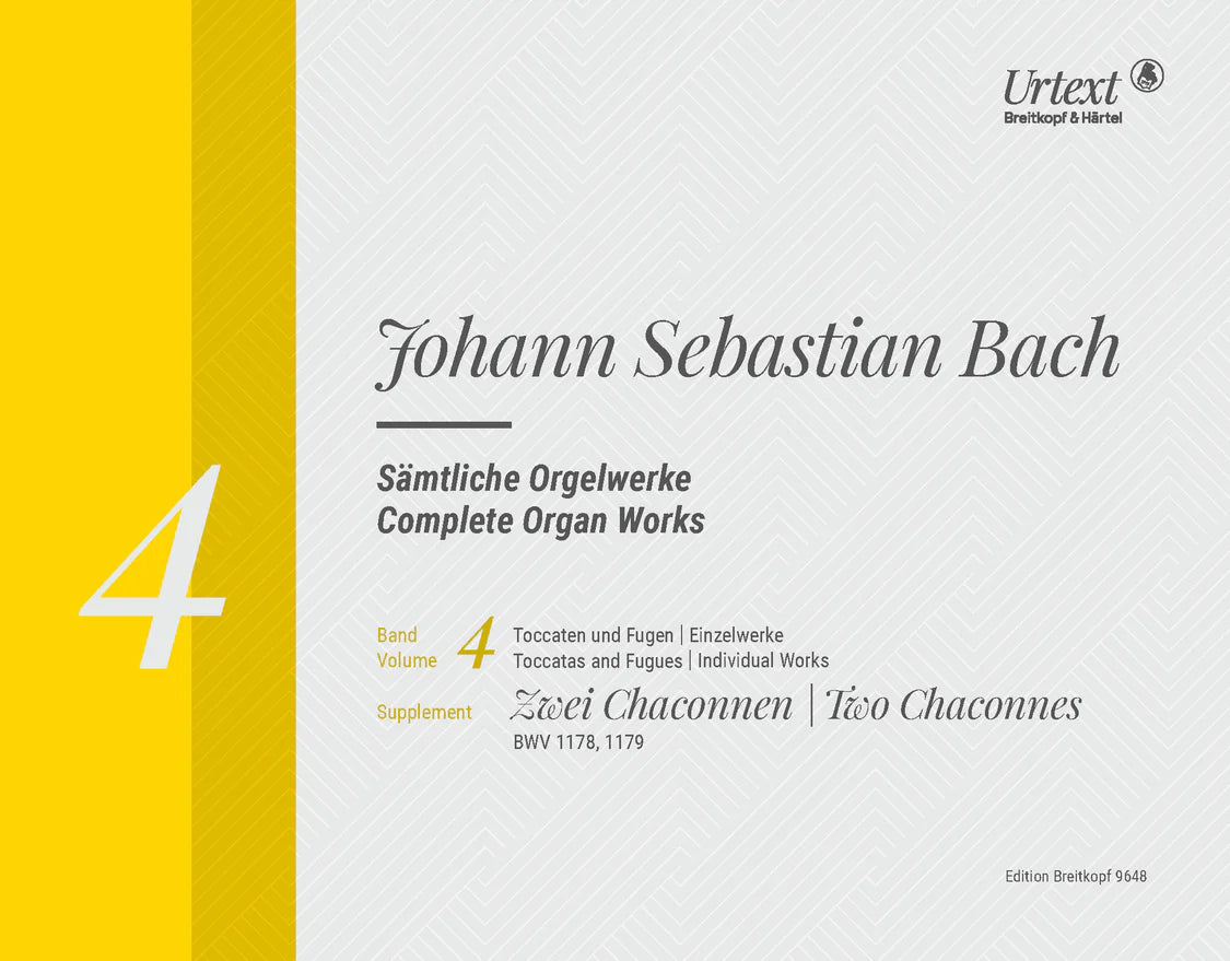 Bach: Complete Organ Works Volume 4