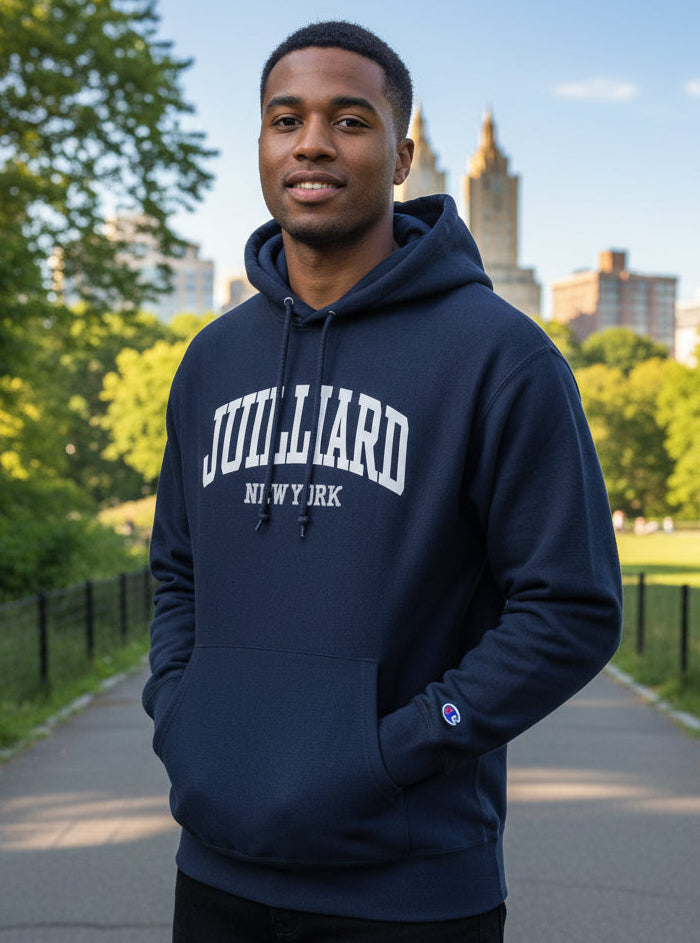 Clearance: Sweatshirt: Juilliard New York Classic Hood (Champion L/XL Only)