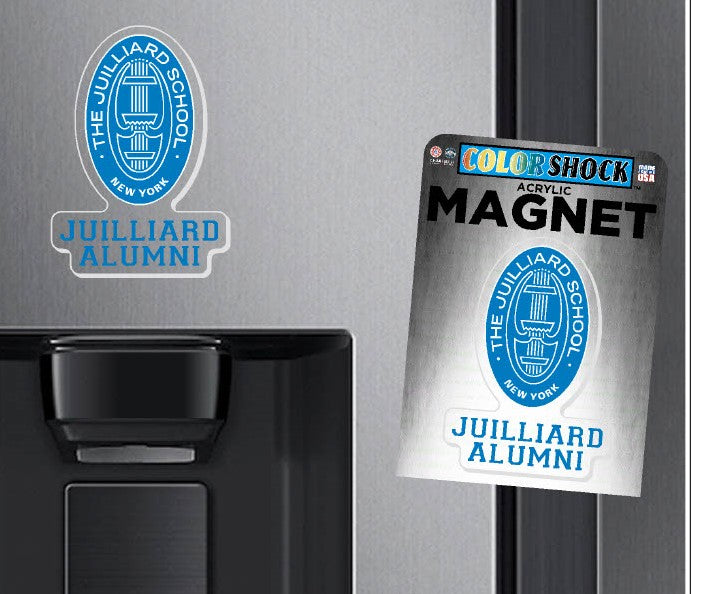 Magnet: Juilliard Alumni with seal