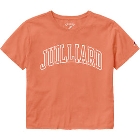 T-Shirt: Clothesline Crop top with Juilliard Collegiate