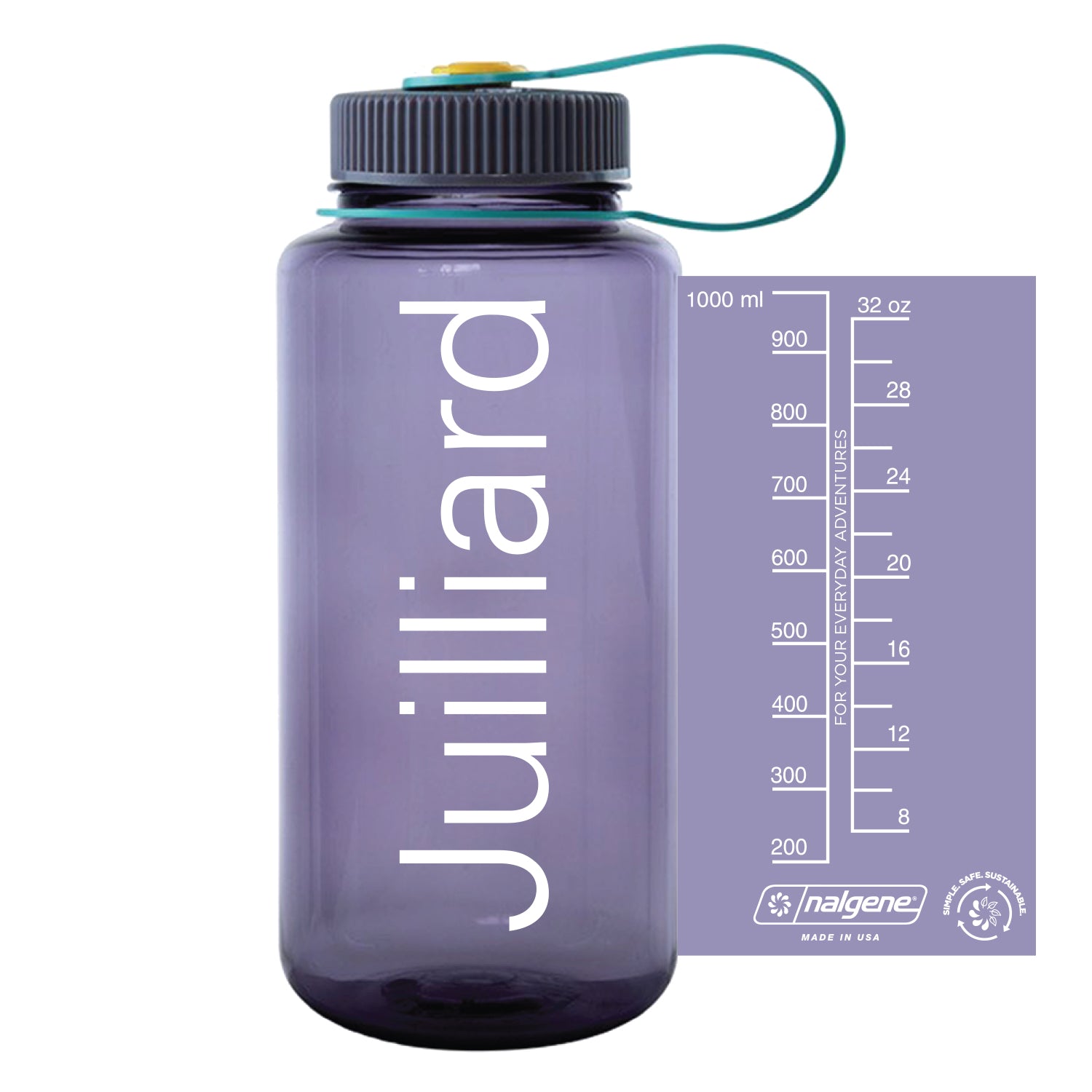 Water bottle: Juilliard Nalgene