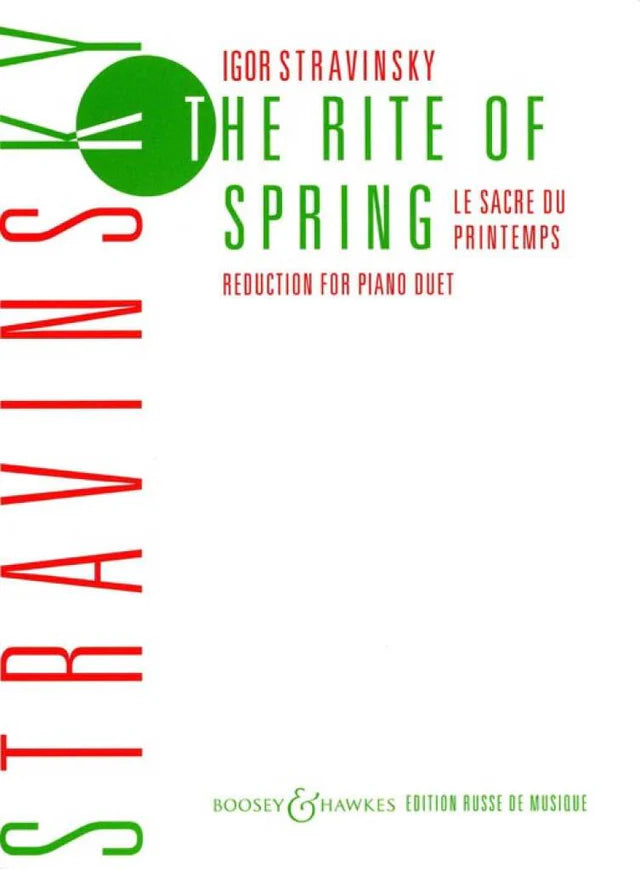 Stravinsky: The Rite of Spring (Piano Duet)