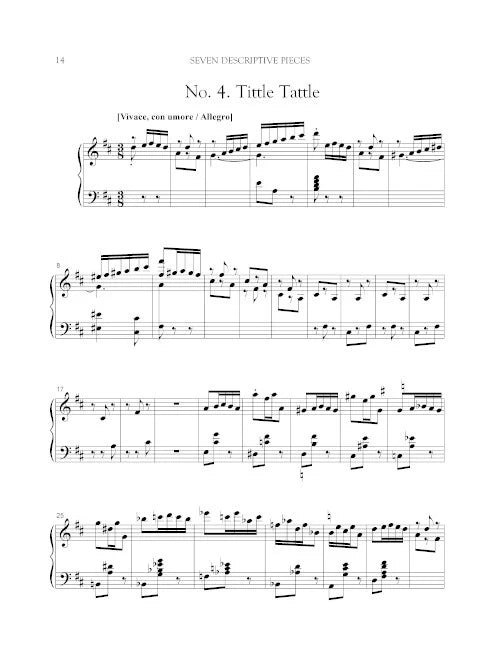 Price: Seven Descriptive Pieces