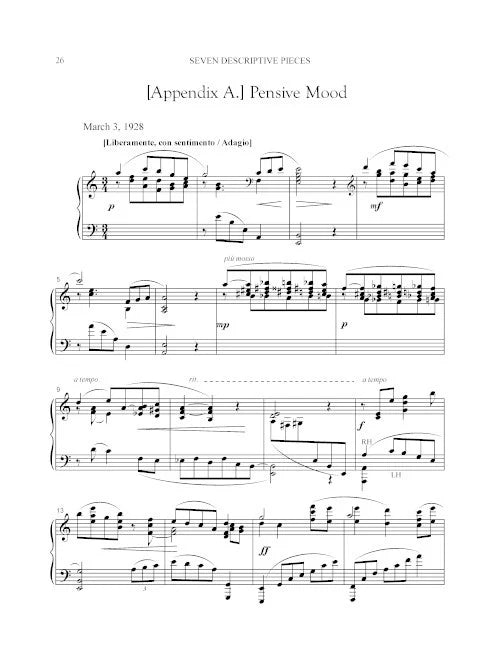 Price: Seven Descriptive Pieces