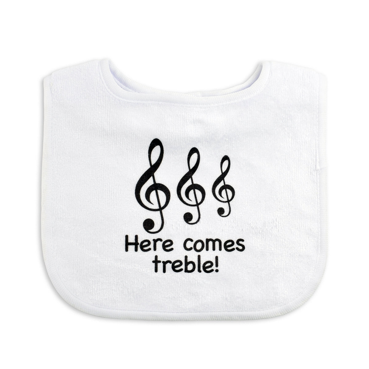 001-205590 Here Comes Treble Bib